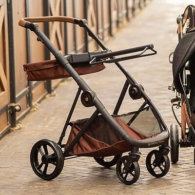 Imperial Riding „Carry Light“ Sattelwagen für Sattel und weiteres Equipment, mit Bremsfunktion, Gunmetal-Metallic Imperial Riding „Carry Light“ Sattelwagen für Sattel und weiteres Equipment, mit Bremsfunktion, Gunmetal-Metallic