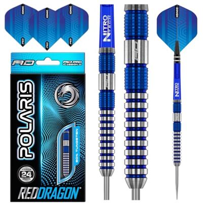 Dragon Polaris Wolfram Professional Darts Set mit Flights and Nitrotech Shafts (Stems) Dragon Polaris Wolfram Professional Darts Set mit Flights and Nitrotech Shafts (Stems)