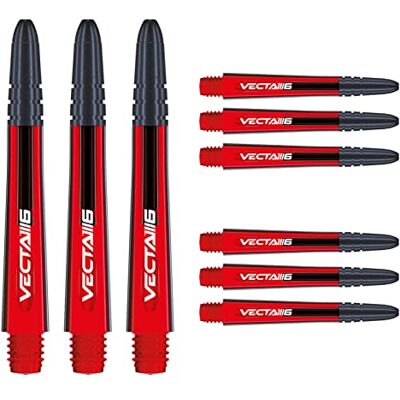 WINMAU Vecta Dartschäfte 3 Sets pro Packung (insgesamt 9 Pfeilstiele) WINMAU Vecta Dartschäfte 3 Sets pro Packung (insgesamt 9 Pfeilstiele)