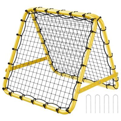 VEVOR Fußball-Rebound-Netz 40 x 35 x 37 Zoll, tragbares Fußball-Tornetz mit vollständig einstellbaren Winkeln, Hilfsmittel und Ausrüstung für alle Altersgruppen Kick-Back Rebounder VEVOR Fußball-Rebound-Netz 40 x 35 x 37 Zoll, tragbares Fußball-Tornetz mit vollständig einstellbaren Winkeln, Hilfsmittel und Ausrüstung für alle Altersgruppen Kick-Back Rebounder