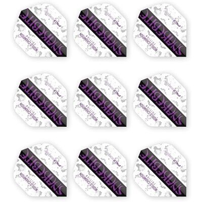 Dragon Snakebite World Champion Edition White Hardcore Flights (3 Sätze pro Packung) Dragon Snakebite World Champion Edition White Hardcore Flights (3 Sätze pro Packung)