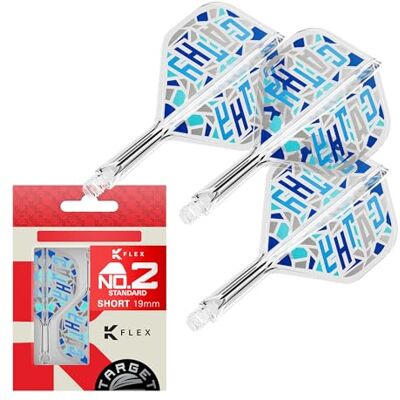 Target Darts Target Japan Charis 2025 K Flex Dart Flights and Shaft System, No.2 Standard/No.6 Shape 3er-Pack Kflex All In One Flight, Cathy Leung Dartzubehör K-Flex Dartschaft Short/Intermediate/Medium Target Darts Target Japan Charis 2025 K Flex Dart Flights and Shaft System, No.2 Standard/No.6 Shape 3er-Pack Kflex All In One Flight, Cathy Leung Dartzubehör K-Flex Dartschaft Short/Intermediate/Medium