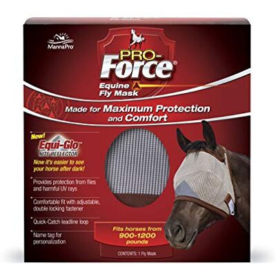 Manna Pro Mannapro Pro-Force Fliegenmaske für Pferde ohne Ohren Manna Pro Mannapro Pro-Force Fliegenmaske für Pferde ohne Ohren