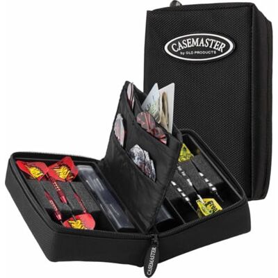Casemaster Elite Jr. 6 Dart Nylon Aufbewahrungs-/Reisetasche, Schwarz Casemaster Elite Jr. 6 Dart Nylon Aufbewahrungs-/Reisetasche, Schwarz
