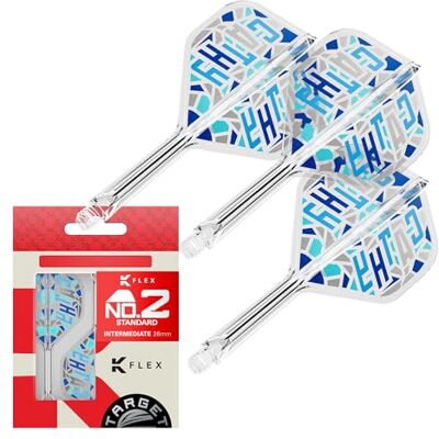 Target Darts Target Japan Charis 2025 K Flex Dart Flights and Shaft System, No.2 Standard/No.6 Shape 3er-Pack Kflex All In One Flight, Cathy Leung Dartzubehör K-Flex Dartschaft Short/Intermediate/Medium Target Darts Target Japan Charis 2025 K Flex Dart Flights and Shaft System, No.2 Standard/No.6 Shape 3er-Pack Kflex All In One Flight, Cathy Leung Dartzubehör K-Flex Dartschaft Short/Intermediate/Medium