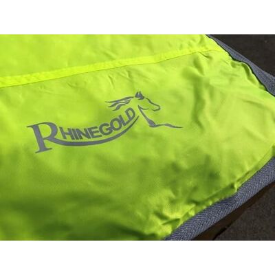 Rhinegold Pferdedecke - Gelb - Wasserdicht - Atmungsaktiv - Stabil - Pferdeausrüstung Rhinegold Pferdedecke - Gelb - Wasserdicht - Atmungsaktiv - Stabil - Pferdeausrüstung