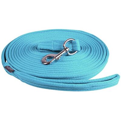 QHP Longierleine Longe – Extra weicher Komfort – 8 m mit praktischer Tasche und großer Schlaufe QHP Longierleine Longe – Extra weicher Komfort – 8 m mit praktischer Tasche und großer Schlaufe