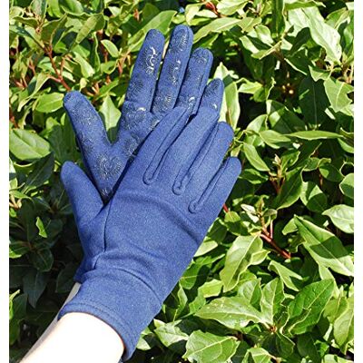 Rhinegold 0 Fleece Lined Yard and Riding Gloves-Large-Navy Handschuhe Kinder, L Rhinegold 0 Fleece Lined Yard and Riding Gloves-Large-Navy Handschuhe Kinder, L