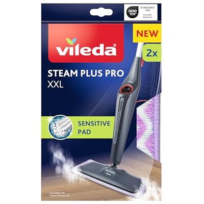 Vileda Steam Plus Pro Sensitive Pad XXL für empfindliche Böden Vileda Steam Plus Pro Sensitive Pad XXL für empfindliche Böden
