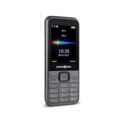 Swisstone SC 560 Dual SIM Unlocked 32GB Mobiltelefon mit extra großem beleuchtetem Farbdisplay, Schwarz Swisstone SC 560 Dual SIM Unlocked 32GB Mobiltelefon mit extra großem beleuchtetem Farbdisplay, Schwarz