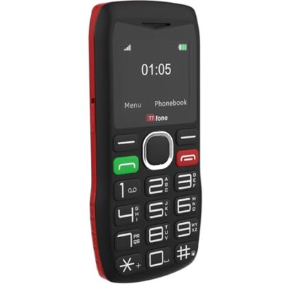 TTfone Seniorenfreundliches Mobiltelefon mit großen Tasten und Notfallknopf, TT880 (mit USB-Kabel) TTfone Seniorenfreundliches Mobiltelefon mit großen Tasten und Notfallknopf, TT880 (mit USB-Kabel)