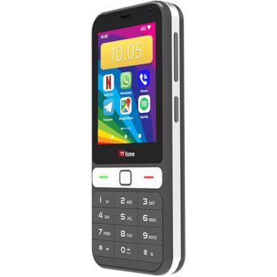 TTfone TT280 – Telefon 4G Dual SIM Single mit Android, 2,8 Zoll Touchscreen, Tastatur, 2 MP Kamera, USB-C – Handy entsperrt, einfach zu bedienen (mit USB-Kabel) TTfone TT280 – Telefon 4G Dual SIM Single mit Android, 2,8 Zoll Touchscreen, Tastatur, 2 MP Kamera, USB-C – Handy entsperrt, einfach zu bedienen (mit USB-Kabel)
