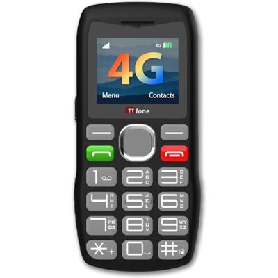 TTfone TT890 4G Seniorentelefon Einfach zu bedienendes Big Button Handy mit Nothilfe-Taste, USB-C Laden, Bluetooth, Kamera entsperrt (mit USB-Kabel) TTfone TT890 4G Seniorentelefon Einfach zu bedienendes Big Button Handy mit Nothilfe-Taste, USB-C Laden, Bluetooth, Kamera entsperrt (mit USB-Kabel)