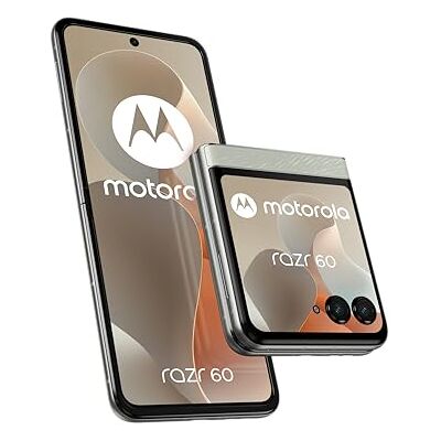 Motorola Razr 60 8, 256 GB, Smartphone, entsperrt, intern: 6,9 Zoll/extern: 3,6 Zoll, Kamera 50 MP mit KI, Akku 4500 mAh, Lightest Sky (weiß), Schutzhülle und USB-Kabel C im Lieferumfang enthalten Motorola Razr 60 8, 256 GB, Smartphone, entsperrt, intern: 6,9 Zoll/extern: 3,6 Zoll, Kamera 50 MP mit KI, Akku 4500 mAh, Lightest Sky (weiß), Schutzhülle und USB-Kabel C im Lieferumfang enthalten