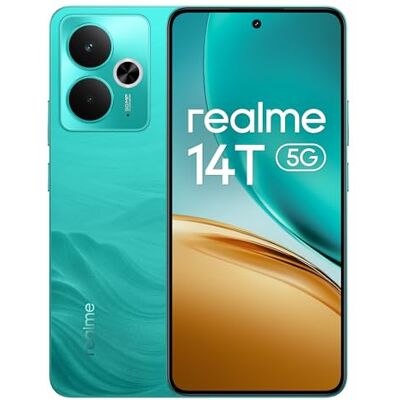 realme 14T Smartphone 5g, 8+256 GB, 5130 mAh Akku, Dimensity 6300 Chipsatz, IP69-Wasserdichtigkeit, 50-MP-Kamera, 120-Hz-Display mit augenschonender Wirkung, Grün, Amazon-Exklusiv (ohne Adapter) realme 14T Smartphone 5g, 8+256 GB, 5130 mAh Akku, Dimensity 6300 Chipsatz, IP69-Wasserdichtigkeit, 50-MP-Kamera, 120-Hz-Display mit augenschonender Wirkung, Grün, Amazon-Exklusiv (ohne Adapter)