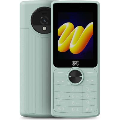 SPC WILD COOL Einfaches 4G-Handy für Digitale Auszeit und ersten Kontakt Ohne Apps oder soziale Netzwerke. Mit FM-Radio, Kamera Bluetooth 2,4"-Display und Kopfhöreranschluss – Mint SPC WILD COOL Einfaches 4G-Handy für Digitale Auszeit und ersten Kontakt Ohne Apps oder soziale Netzwerke. Mit FM-Radio, Kamera Bluetooth 2,4"-Display und Kopfhöreranschluss – Mint