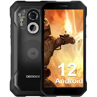 DOOGEE S61 PRO Outdoor Handy Ohne Vertrag, 8GB RAM + 128GB ROM Android 12 Octa-Core 48MP + 20MP Nachtsicht Outdoor Smartphone, 5180mAh 6.0'' HD+ IP68 Wasserdicht 4G Dual SIM/Face ID/NFC DOOGEE S61 PRO Outdoor Handy Ohne Vertrag, 8GB RAM + 128GB ROM Android 12 Octa-Core 48MP + 20MP Nachtsicht Outdoor Smartphone, 5180mAh 6.0'' HD+ IP68 Wasserdicht 4G Dual SIM/Face ID/NFC