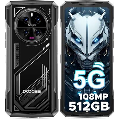 DOOGEE V40 Telephone Portable Incassable 5G, 32GB RAM+512GB ROM(TF 2TB) Smartphone Incassable Android 14 Avec 120Hz 6,78” FHD+ Écran, 4nm D7300 CPU/AI 108MP/WiFi 6E/BT 5,4/NFC/3 Fente de Carte DOOGEE V40 Telephone Portable Incassable 5G, 32GB RAM+512GB ROM(TF 2TB) Smartphone Incassable Android 14 Avec 120Hz 6,78” FHD+ Écran, 4nm D7300 CPU/AI 108MP/WiFi 6E/BT 5,4/NFC/3 Fente de Carte