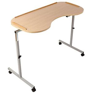 NRS Healthcare M99394 verstellbarer, ergonomisch angepasster Betttisch mit feststellbaren Rollen NRS Healthcare M99394 verstellbarer, ergonomisch angepasster Betttisch mit feststellbaren Rollen