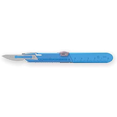 GIMA Sterile Einweg-Skalpelle, mit Sicherheitssystem, Nr. 24, 10er-Pack, 27078 GIMA Sterile Einweg-Skalpelle, mit Sicherheitssystem, Nr. 24, 10er-Pack, 27078