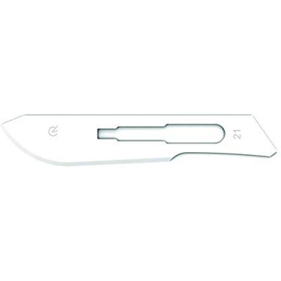 GIMA Sterile Einweg-Klinge, aus Kohlenstoffstahl, Nr. 20, 100er Pack, 27005 GIMA Sterile Einweg-Klinge, aus Kohlenstoffstahl, Nr. 20, 100er Pack, 27005