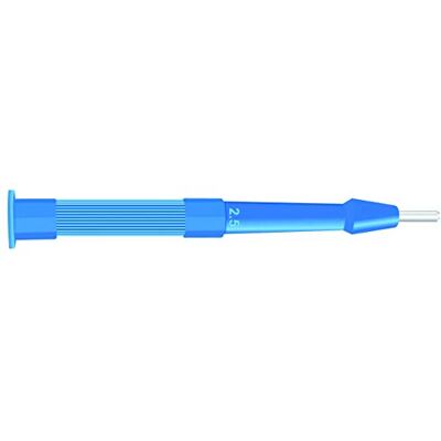GIMA Sterile Einweg-Biopsieküretten/-stanzen, scharfe Klinge aus nahtlosem rostfreiem Edelstahl, Latex-frei, gerippter Handgriff, Größe: Ø 2,5 mm, Klingenlänge 8 mm, 10 Küretten in Blister. GIMA Sterile Einweg-Biopsieküretten/-stanzen, scharfe Klinge aus nahtlosem rostfreiem Edelstahl, Latex-frei, gerippter Handgriff, Größe: Ø 2,5 mm, Klingenlänge 8 mm, 10 Küretten in Blister.