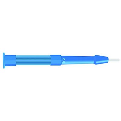 GIMA Sterile Einweg-Biopsieküretten/-stanzen, scharfe Klinge aus nahtlosem rostfreiem Edelstahl, Latex-frei, gerippter Handgriff, Größe: Ø 2 mm, Klingenlänge 8 mm, 10 Küretten in Blister. GIMA Sterile Einweg-Biopsieküretten/-stanzen, scharfe Klinge aus nahtlosem rostfreiem Edelstahl, Latex-frei, gerippter Handgriff, Größe: Ø 2 mm, Klingenlänge 8 mm, 10 Küretten in Blister.