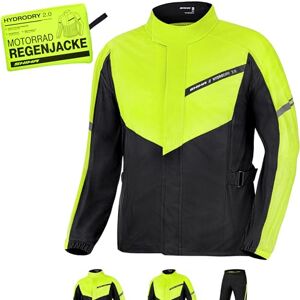 SHIMA HYDRODRY 2.0 Motorrad Regenbekleidung Jacke Wasserdicht Reflektierend Damen Herren Set für Regenkombi Waterproof Regenschutz Atmungsaktiv Motorradkombi (Jacken Unisex, Fluo, S) SHIMA HYDRODRY 2.0 Motorrad Regenbekleidung Jacke Wasserdicht Reflektierend Damen Herren Set für Regenkombi Waterproof Regenschutz Atmungsaktiv Motorradkombi (Jacken Unisex, Fluo, S)
