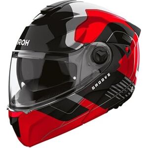 Airoh Specktre Groove Rot Hochglanz - Motorradhelm Airoh Specktre Groove Rot Hochglanz - Motorradhelm