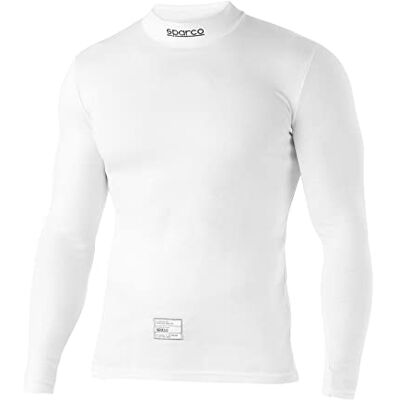 Sparco Langes Unterhemd, R574-RW4, Größe M, Weiß Sparco Langes Unterhemd, R574-RW4, Größe M, Weiß