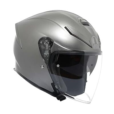AGV K5 Jet EVO E2206, Motorrad Jet-Helmet, Unisex, Matt Luna Grey, XS AGV K5 Jet EVO E2206, Motorrad Jet-Helmet, Unisex, Matt Luna Grey, XS