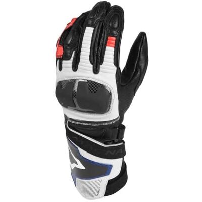 Macna - Thandor - Weiß-Rot - 3XL - Motorcycle Gloves Macna - Thandor - Weiß-Rot - 3XL - Motorcycle Gloves