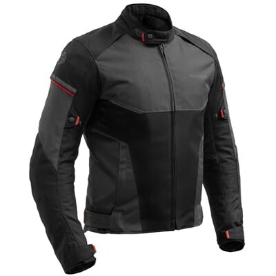 BROGER Grid Motorradjacke Herren Textil Ellbogen und Schulterprotektoren Wasserdichte Membran Abnehmbar Thermofutter Schutzstufe AA Größen bis 7XL BROGER Grid Motorradjacke Herren Textil Ellbogen und Schulterprotektoren Wasserdichte Membran Abnehmbar Thermofutter Schutzstufe AA Größen bis 7XL