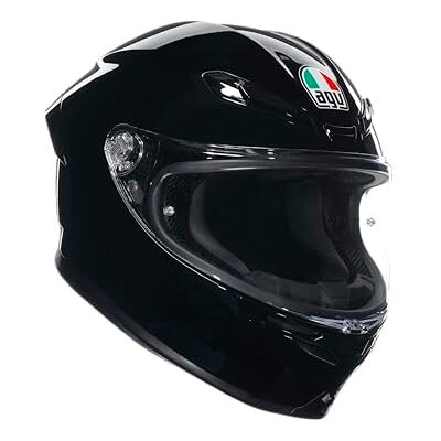 AGV Motorradhelm K6 S Solid Gloss Black AGV Motorradhelm K6 S Solid Gloss Black