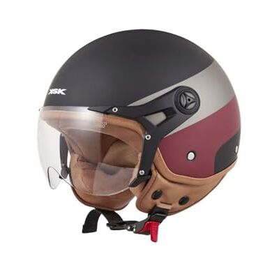 KSK Jethelm SEVEN Schwarz & Rot – ECE R 22.06 zugelassen – Größe XS (53–54 cm) – ABS-Schale KSK Jethelm SEVEN Schwarz & Rot – ECE R 22.06 zugelassen – Größe XS (53–54 cm) – ABS-Schale