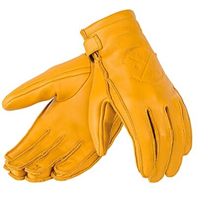 BROGER Alaska Motorradhandschuhe Herren Rindsleder Außennähte Atmungsaktives Mesh Futter Unterstützung für Touchscreens BROGER Alaska Motorradhandschuhe Herren Rindsleder Außennähte Atmungsaktives Mesh Futter Unterstützung für Touchscreens