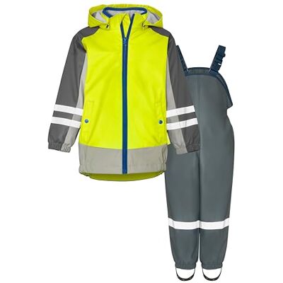 Playshoes Regen-Set, Zweiteilig 3-in-1 Regenjacke und Regenhose, Wasserdicht Playshoes Regen-Set, Zweiteilig 3-in-1 Regenjacke und Regenhose, Wasserdicht