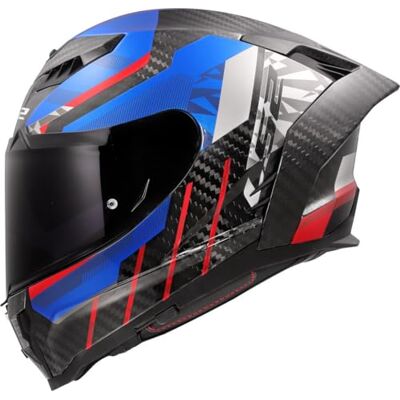 LS2 , Integraler Motorradhelm DRAGON TRAX Blue Red, 3XL LS2 , Integraler Motorradhelm DRAGON TRAX Blue Red, 3XL