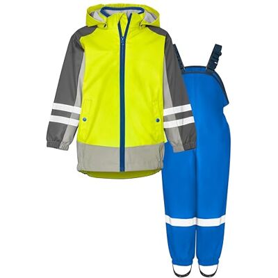 Playshoes Regen-Set, Zweiteilig 3-in-1 Regenjacke und Regenhose, Wasserdicht Playshoes Regen-Set, Zweiteilig 3-in-1 Regenjacke und Regenhose, Wasserdicht