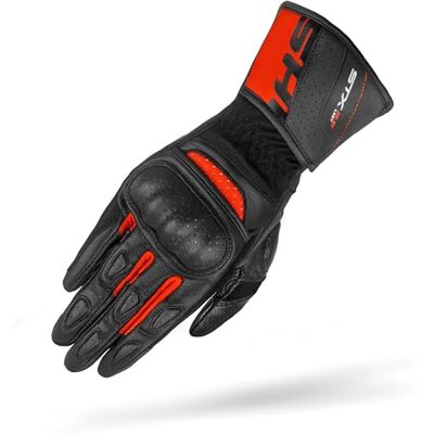 SHIMA STX Motorrad Handschuhe Damen Leder Lange Sommer Motorradhandschuhe Schutz Touchscreen Touren Lederhandschuhe Motorcycle Belüftet Verstärkt Scheibenwischer (Damen, Rot, M) SHIMA STX Motorrad Handschuhe Damen Leder Lange Sommer Motorradhandschuhe Schutz Touchscreen Touren Lederhandschuhe Motorcycle Belüftet Verstärkt Scheibenwischer (Damen, Rot, M)