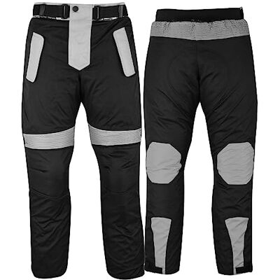 German Wear Motorradhose Cordura Textilhose Schwarz/Hellgrau German Wear Motorradhose Cordura Textilhose Schwarz/Hellgrau