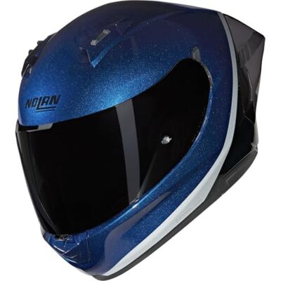 Nolan HELMET N60-6 SPORT VERNICIATURA SPECIALE 346 XXL, Deep Blue/Black/Silver Nolan HELMET N60-6 SPORT VERNICIATURA SPECIALE 346 XXL, Deep Blue/Black/Silver