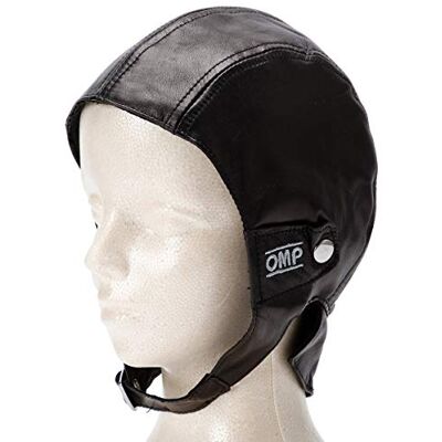 OMP SC067M Vintage Styled Hood Cap, Schwarz Größe M OMP SC067M Vintage Styled Hood Cap, Schwarz Größe M