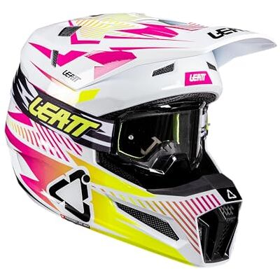 Leatt 3.5 V26 Motocross Helm mit Brille Leatt 3.5 V26 Motocross Helm mit Brille