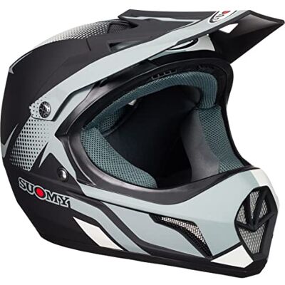Suomy Helm „Extreme“ Dh Schwarz/Bia/Gri. Suomy Helm „Extreme“ Dh Schwarz/Bia/Gri.