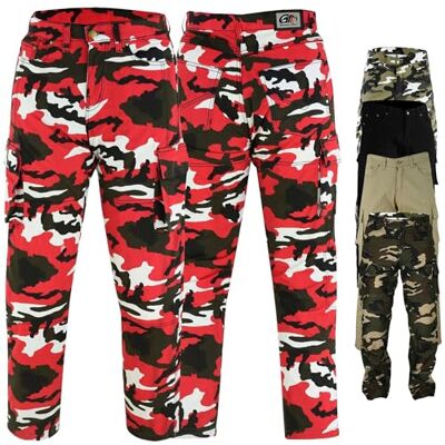 German Wear Motorradhose Herren Motorradjeans mit 2xCE-Protektoren Bikerjeans Futter aus Aramid-Stoff verstärkt Cargohose rutsch- & brandfeste Jeanshose mit 6 Taschen German Wear Motorradhose Herren Motorradjeans mit 2xCE-Protektoren Bikerjeans Futter aus Aramid-Stoff verstärkt Cargohose rutsch- & brandfeste Jeanshose mit 6 Taschen