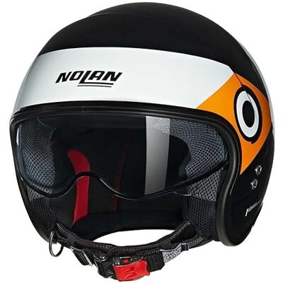 Nolan HELMET N21 06 ONIRICO 342 S, Black/White/Orange Nolan HELMET N21 06 ONIRICO 342 S, Black/White/Orange