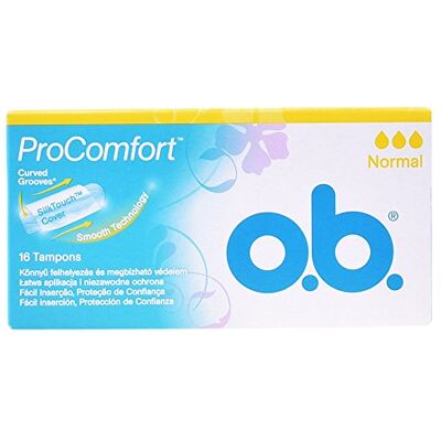 o.b. Genérico ProComfort normal Tampons (16 Stück) o.b. Genérico ProComfort normal Tampons (16 Stück)
