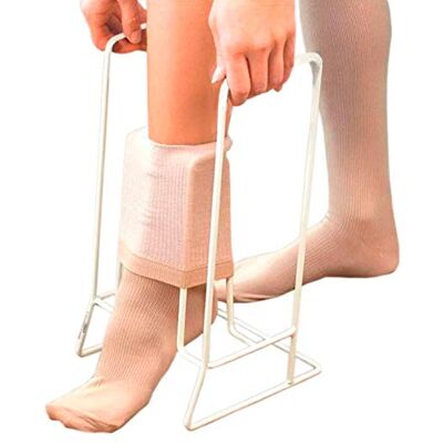 Mobiclinic ®, Anziehhilfe für kompressionsstrümpfe, Strumpfanziehhilfe, Strumpfanzieher leicht und bequem, Weiß Mobiclinic ®, Anziehhilfe für kompressionsstrümpfe, Strumpfanziehhilfe, Strumpfanzieher leicht und bequem, Weiß
