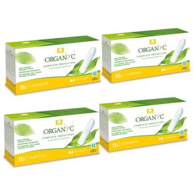 Organyc Bio-Binden - Sensitive Haut - 64 Stück Organyc Bio-Binden - Sensitive Haut - 64 Stück